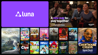 Amazon Luna is getting a massive upgrade focused on party games – and it'll all be free for Prime subscribers