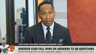 Stephen A. Smith Had Surprisingly Measured Reaction to Shedeur Sanders's Miming Interview