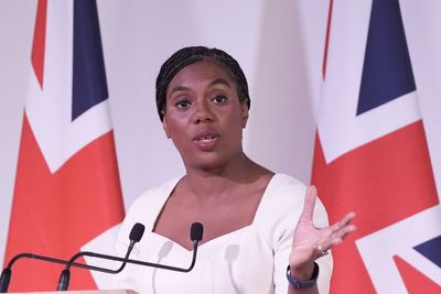 Badenoch defends vow to ditch climate law branded ‘catastrophic mistake’ by May