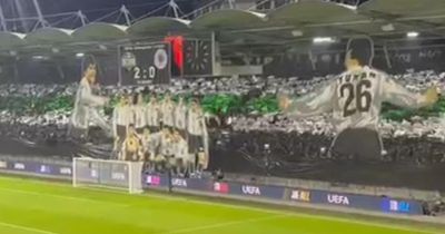 Sturm Graz supporters taunt Rangers with 'do it again' Europa League tifo