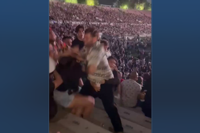 Woman beaten unconscious during show at Rose Bowl sues venue over ‘mental anguish’