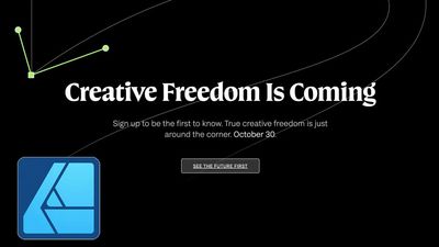 Creatives fear the worst as Affinity's website is paused