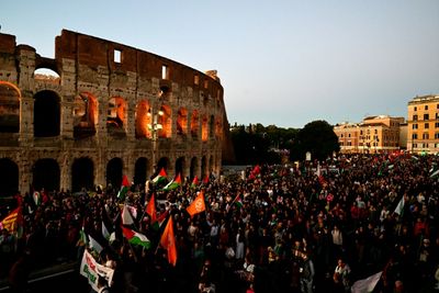 Rallies Against Israel Interception Of Gaza Flotilla Sweep Europe
