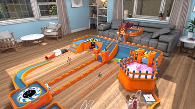 This new VR game reimagines your living room as a 3D mini-golf course