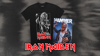 Order your exclusive Iron Maiden bundle featuring an Eddie T-shirt you won't find in shops