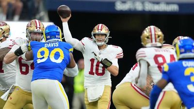 Mac Jones Hilariously Shrugged Off Hit From Defender After Second TD Pass vs. Rams