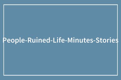 59 Times Someone Ruined Their Life “In Just A Matter Of Minutes”, As Shared On Instagram