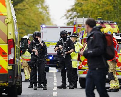 Three more arrests in synagogue attack investigation; Lammy heckled at vigil for Manchester synagogue attack – as it happened