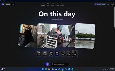 Microsoft is building a new OneDrive app for Windows 11 complete with redesigned gallery interface — here's your first look