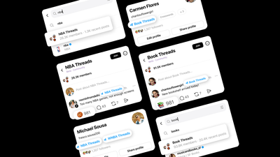 Threads Brings Communities Feature to Connect Likeminded Users Across Over 100 Categories