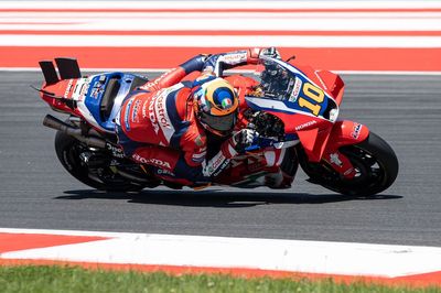 Luca Marini eyes MotoGP front row as Honda makes strong start at Indonesian GP