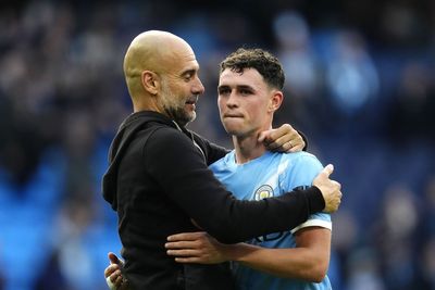 Pep Guardiola gives backing to Phil Foden after England snub: ‘He will be back’