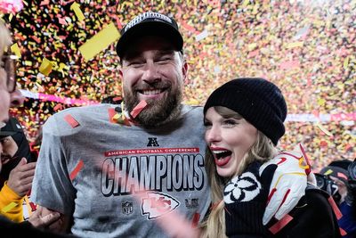 Taylor Swift fans blush over sexual lyrics about Travis Kelce in ‘Wood’