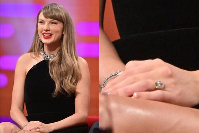 Taylor Swift dazzles Graham Norton Show with Travis Kelce engagement ring