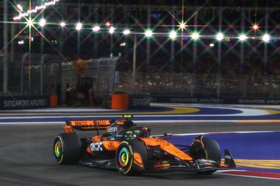 Frustrated Lando Norris slams "difficult" Friday practice at Singapore GP