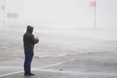 Amber warnings in place for winds up to 100mph as Storm Amy sweeps in
