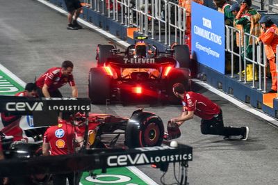 Charles Leclerc outlines pitlane confusion that caused FP2 crash with Lando Norris