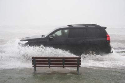 Man seriously injured and 184,000 without power as Storm Amy batters Ireland