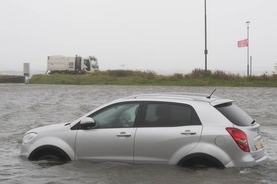 Man seriously injured and 184,000 left without power as Storm Amy strikes Ireland