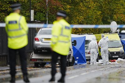 Two victims of Manchester synagogue terror attack were shot by police as they hid from killer
