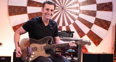 “It’s insane… If you hold it up to the light you can see through it”: Dweezil Zappa finally gets his hands on the viral cardboard Strat and cooks up a crazy psych-rock rager for the occasion