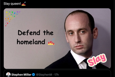 Newsom roasts Stephen Miller over ‘homeland defender’ call: ‘Slay queen’