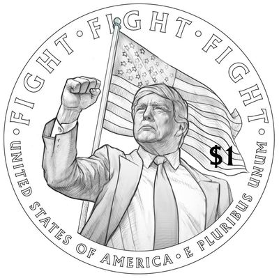 US treasury considers special $1 Trump coin reading ‘fight, fight, fight’