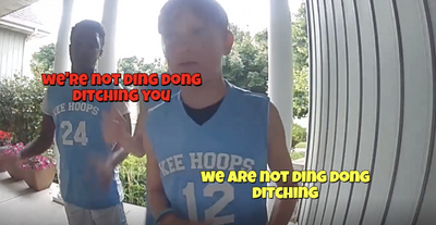 ‘Wholesome plot twist’: Doorbell camera footage shows boys, ‘not ding-dong ditchers,’ deliver this epic compliment