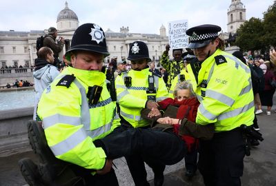 London protest LIVE: Police arrest 492 as Pro-Palestine Action demo goes ahead in Trafalgar Square