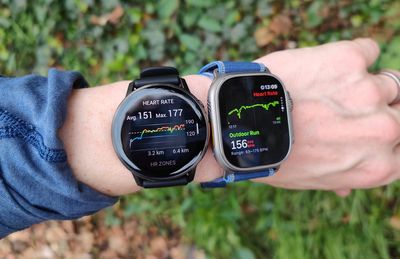 I tested the Apple Watch Ultra 3 and Garmin Venu 4 on a 7km run, vs a chest-worn heart rate monitor