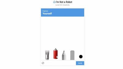 How to beat I’m Not a Robot level 25 – Draw anything