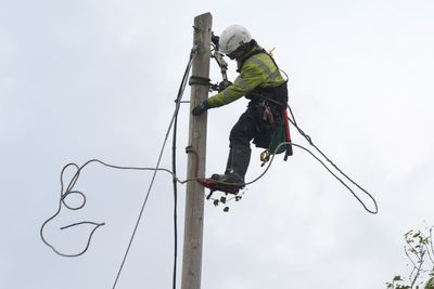 Restoration of power after Storm Amy could take until early next week