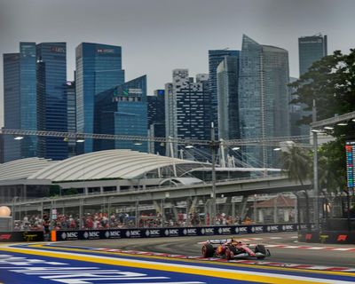 Singapore Grand Prix F1 qualifying: George Russell powers to pole position – as it happened
