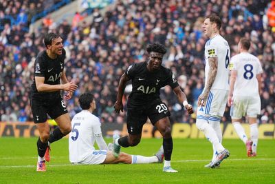 Tottenham end Leeds’ unbeaten home run with impressive win at Elland Road