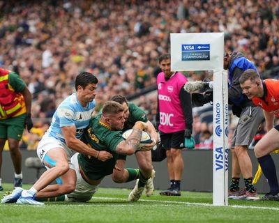 South Africa champions after Malcolm Marx double leaves Argentina behind