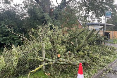 34,000 homes left without power as Storm Amy sweeps country