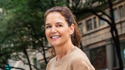 Katie Holmes’ cosy-chic outfit formula is a failsafe option for everyday smart casual looks