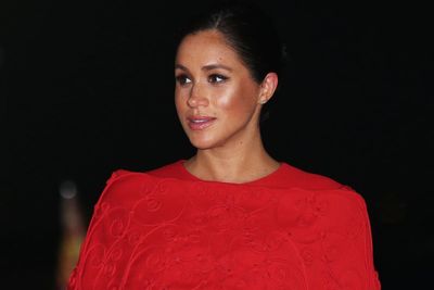 Duchess of Sussex attends Paris show of fashion designer Pierpaolo Piccioli
