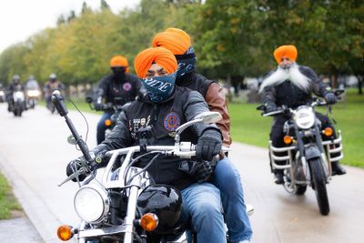 Thousands of motorcyclists make pilgrimage to honour fallen service personnel