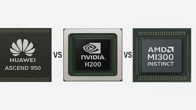 Huawei Ascend 950 vs Nvidia H200 vs AMD MI300 Instinct: How do they compare?