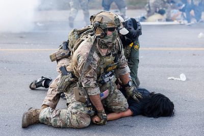 Illinois governor says Trump gave him ‘ultimatum’ and is mobilizing 300 National Guard troops as protests erupt