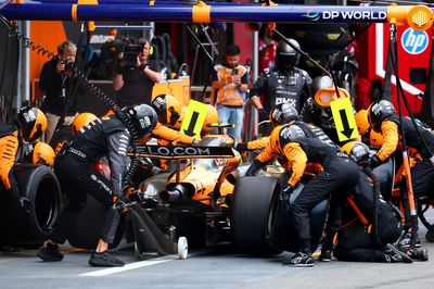 McLaren: F1 pitstop issues on Norris' side "just a coincidence"