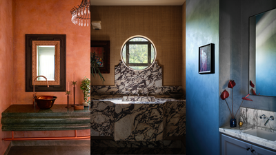 18 Powder Rooms by Interior Designers That Are a Masterclass in Styling These Tiny Rooms, Whether You Want a Neutral Sanctuary or Something a Bit Wilder