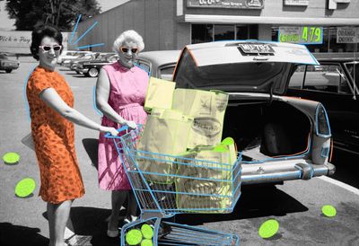 The kindness of strangers: my melons went flying and a group of old ladies came to the rescue