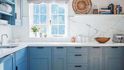 Jennifer Garner just made powder blue the dreamiest kitchen shade – we reveal all and share how to recreate the look