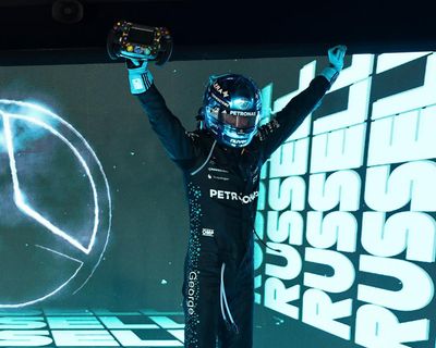 George Russell wins F1 Singapore GP as Norris nibbles at angry Piastri’s lead