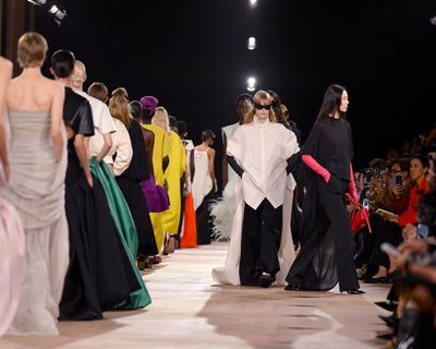 Pierpaolo Piccioli champions female emancipation with loose-fitting Balenciaga collection