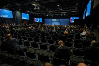 The Tory conference is a ghost town – even the protesters haven’t bothered to show up