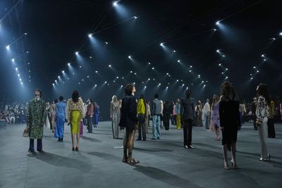 Valentino’s 'Fireflies' by Alessandro Michele puts 70s silhouettes in the Paris spotlight