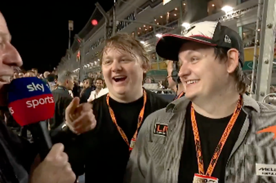 Martin Brundle mistakes Lewis Capaldi for his brother in hilarious F1 grid moment